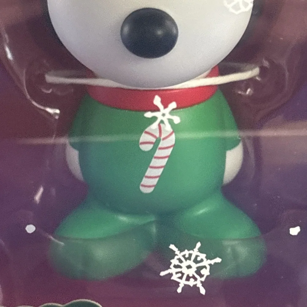 Super 7 Fun Fun Peanuts Snoopy Candy Cane Pj's New Sealed